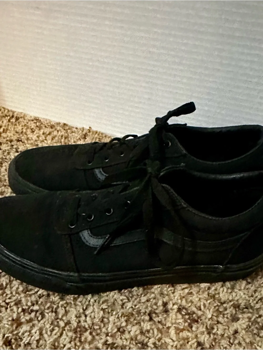 Vans Black Low-Top Sneakers